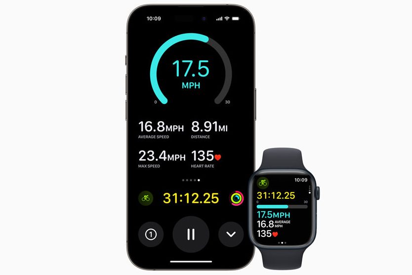 iPhone et Apple Watch s'améliorent pour les cyclistes - Transition Vélo