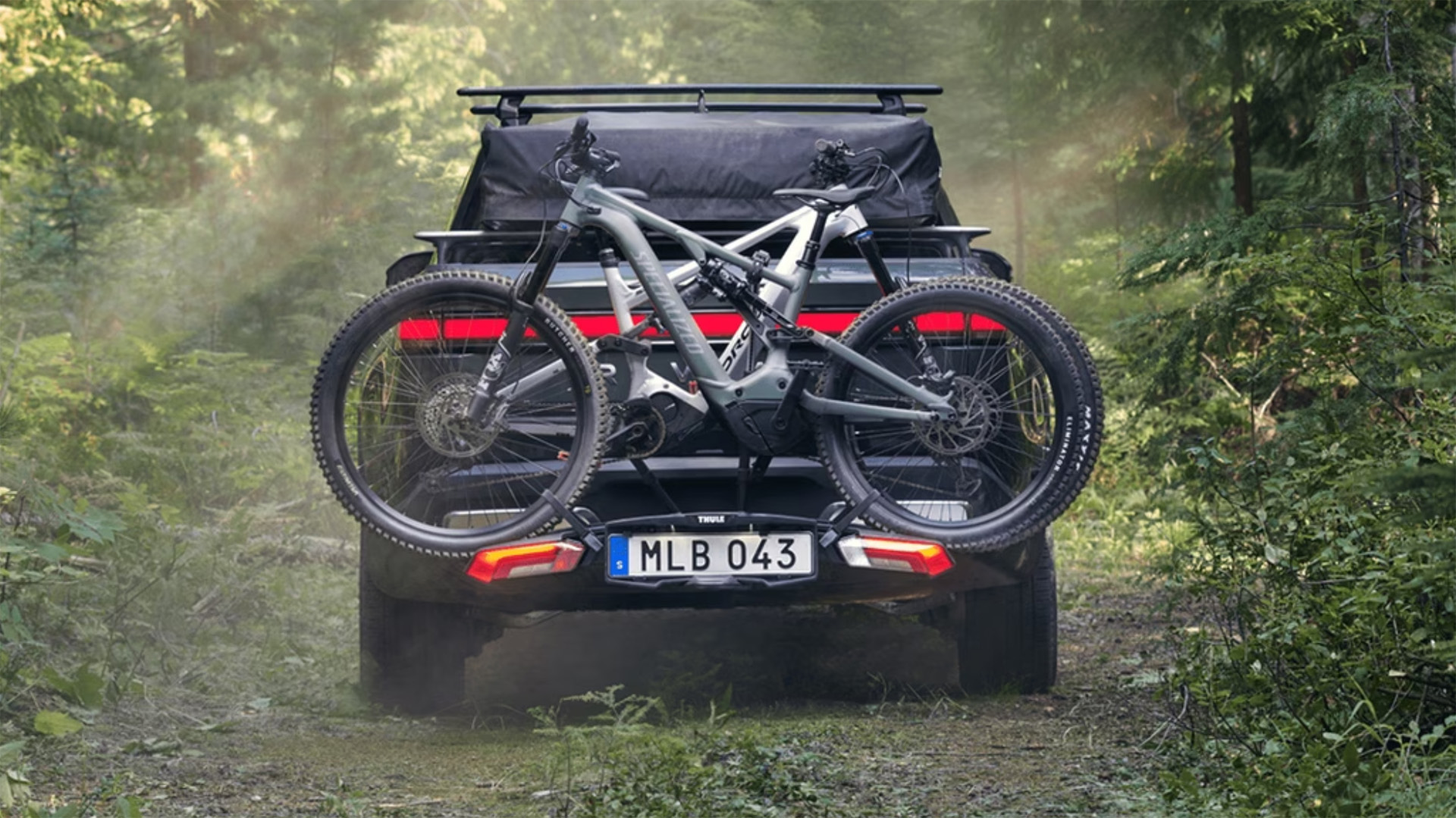 Support à Vélo Thule EasyFold XT 2 sur Attelage