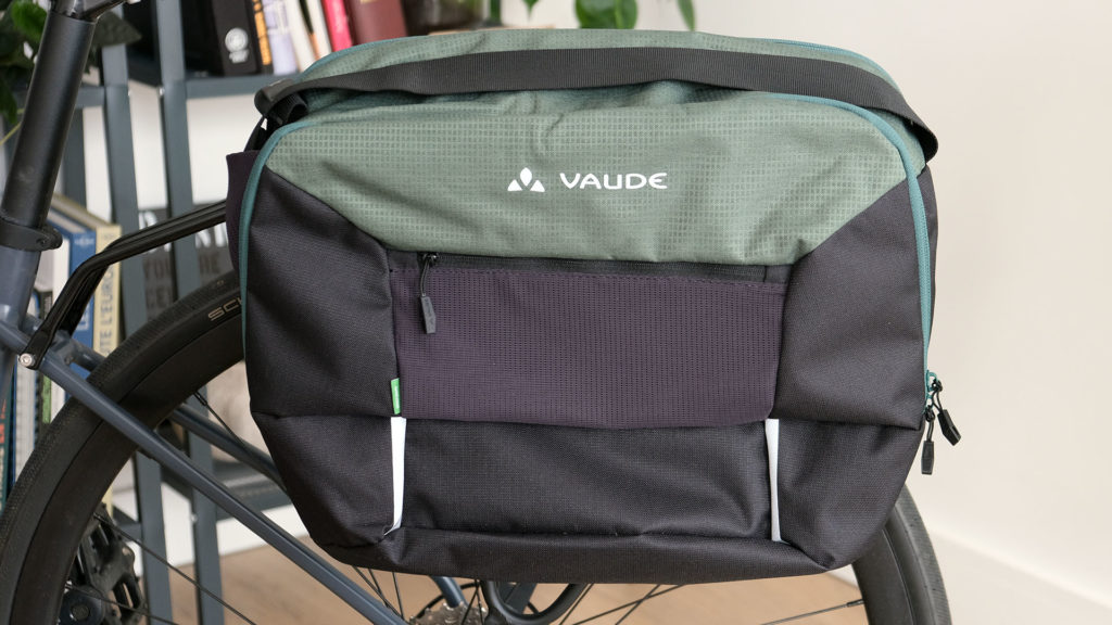 Sacoche porte-bagage arrière vélo Vaude Top Case PL noire