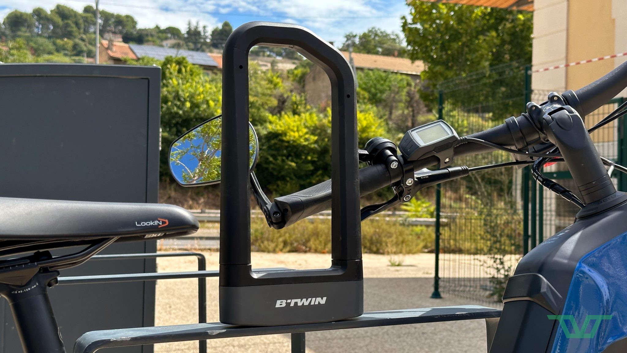 Chaîne Antivol Elops – Vélo – Noire – Très Bon État
