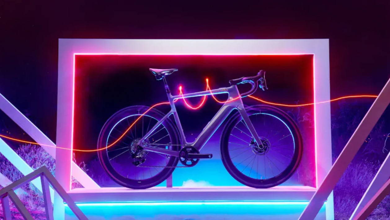 Lumière publicitaire pour vélo divers coloris
