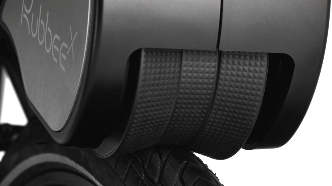 Rubbee X Rack Rubbee X : l'autre moteur à friction concurrent du PikaBoost