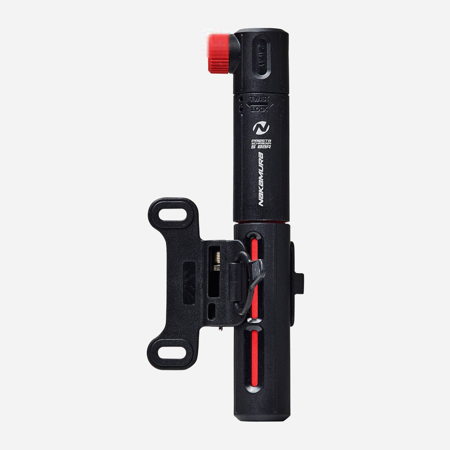 Mini Pompe À Vélo, Pompe À Air pour Vélo À Main avec Support pour Valve