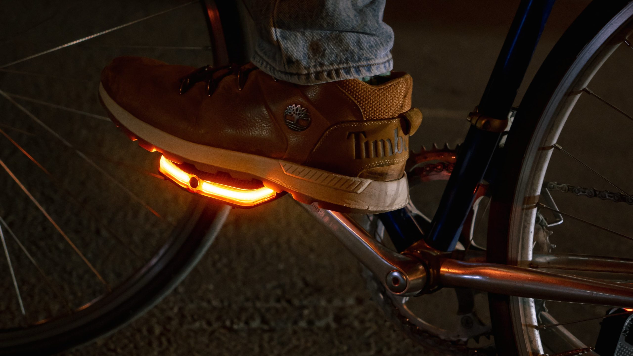 LOOK Geo City Grip Vision – Pédale De Vélo Urbaine, Lumineuse, Grip Vibram, Recharge USB, 4 Couleurs
